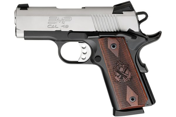 Springfield 1911 EMP 40 S&W Compact Centerfire Pistol with Cocobolo Grips
