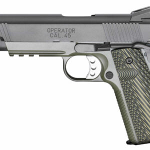 Springfield 1911 Loaded MC Operator .45 ACP with G10 Grips and Night Sights