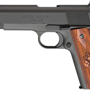 Springfield 1911 Mil-Spec 45 ACP Parkerized with Cocobolo and Black Composite Grips