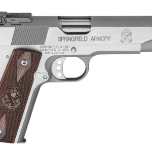 Springfield 1911 Range Officer 45ACP Stainless Steel with Adjustable Target Sight