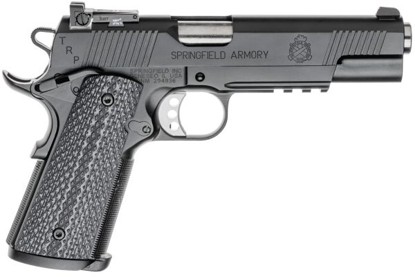 Springfield 1911 TRP Operator 45ACP Black Armory Kote Essentials Package with Rail
