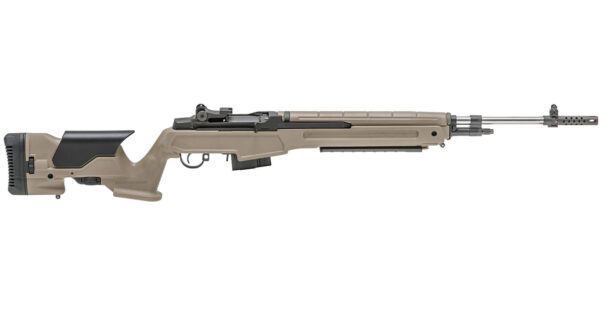 Springfield M1A Loaded 6.5 Creedmoor with FDE Precision Adjustable Stock and Stainless Barrel
