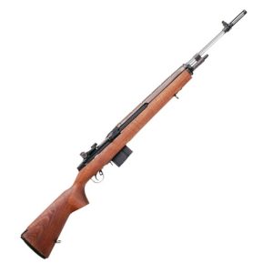 Springfield M1A Super Match 308 with Oversized Walnut Stock and Douglas Heavy Match Stainles