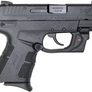 Springfield XD-E 9mm DA/SA Concealed Carry Pistol with Viridian Red Laser