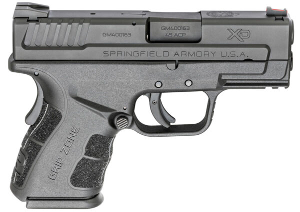 Springfield XD Mod.2 .45 ACP Sub-Compact Black with GripZone (Compliant Version)