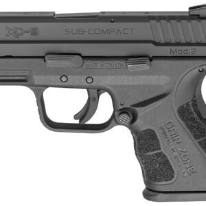 Springfield XD Mod.2 9mm Sub-Compact Black Holiday Package with GripZone (Compliant)