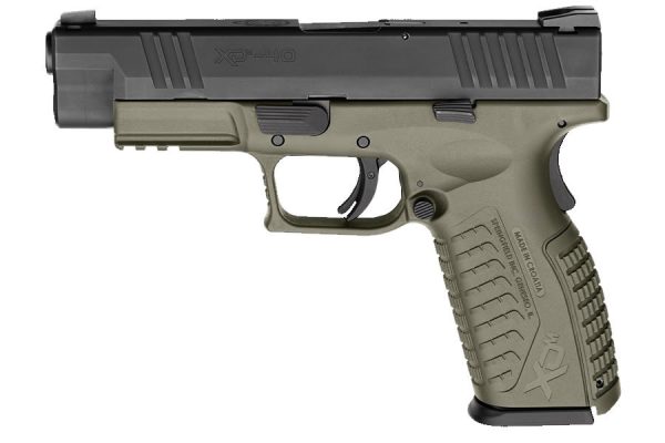 Springfield XDM 40 S&W 4.5 Full-Size OD Green