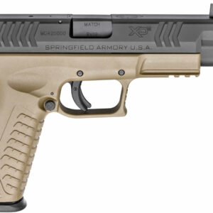 Springfield XDM 9mm 4.5 FDE Essentials Package with Threaded Barrel