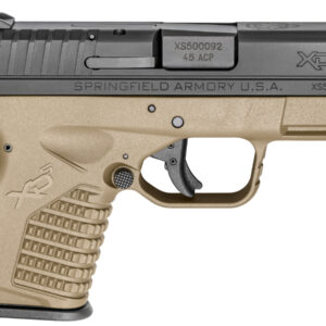 Springfield XDS 3.3 Single Stack 45ACP Flat Dark Earth (FDE) Carry Conceal Pistol