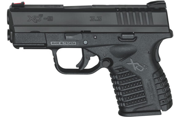 Springfield XDS 3.3 Single Stack 9mm Black Essentials Package