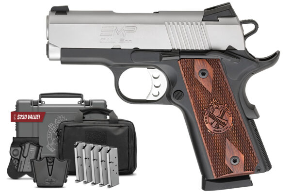 Springfield 1911 EMP 9mm Bi-Tone Pistol with Instant Gear Up Package