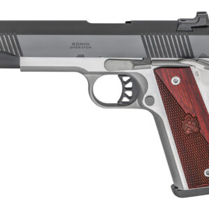 Springfield 1911 Ronin Operator 9mm Full-Size Pistol with Wood Laminate Grips