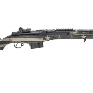Springfield M1A Scout Squad 308 with Sand/Black American Flag Stock (Display Model)