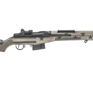 Springfield M1A Scout Squad 308 with Sand/OD Green American Flag Stock (Display Model)