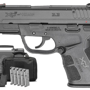 Springfield XD-E 45 ACP DA/SA Instant Gear Up Package with 5 Mags and Range Bag