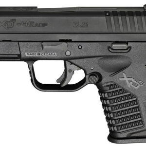 Springfield XDS 3.3 Single Stack 45ACP Black Essentials Package (Manufacturer Sample)