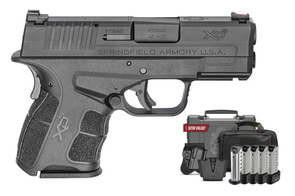 Springfield XDS Mod.2 45 ACP Instant Gear Up Package with 5 Mags, Range Bag, Holster and Mag