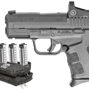 Springfield XDS Mod.2 9mm Gear Up Package with Crimson Trace Red Dot, Five Magazines and Ran