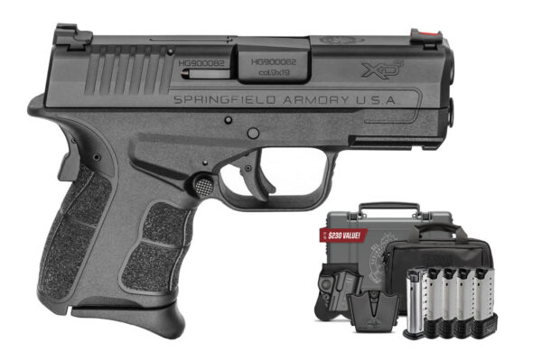 Springfield XDS Mod.2 9mm Instant Gear Up Package w/ 5 Mags, Range Bag, Holster, Mag Pouch