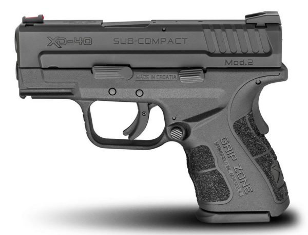 Springfield XD Mod.2 40 S&W Sub-Compact Black Holiday Package with GripZone
